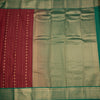 Art Silk Reddish Pink Zari Worked Saree 02