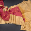 Art Silk Shot Colour Zari Worked Saree 09