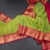 Art Silk Parrot Green Zari Worked Saree 05