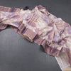 Raw Silk Cream Printed Saree