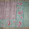 Raw Silk Multi Colour Floral Printed Saree