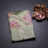 Raw Silk Pista Green Floral Printed Saree