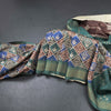Raw Silk Multi Colour Printed Saree 02