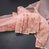 Kota Peach Thread Work Saree 02