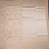 Banaras Sandal Zari With Thread Work Saree