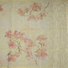 Linen Yellow Floral Printed Saree