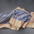 Raw Silk Multi Colour Stripes Printed Saree