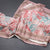 Raw Silk Baby Pink Leaf Printed Saree