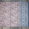Raw Silk Light Brown Leaf Printed Saree
