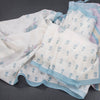 Semi Linen Cream Floral Printed Saree 07