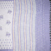 Semi Linen Cream Floral Printed Saree 06
