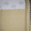 Semi Linen Cream Printed Saree 05