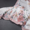 Semi Linen Cream Floral Printed Saree 11