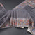 Raw Silk Grey Zari Checked Saree