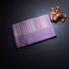 Raw Silk Multi Colour Stripes Saree 03