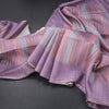 Raw Silk Multi Colour Stripes Saree 03