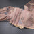 Raw Silk Light Brown Floral Printed Saree 02