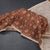 Chanderi Cinnamon Brown Printed Saree