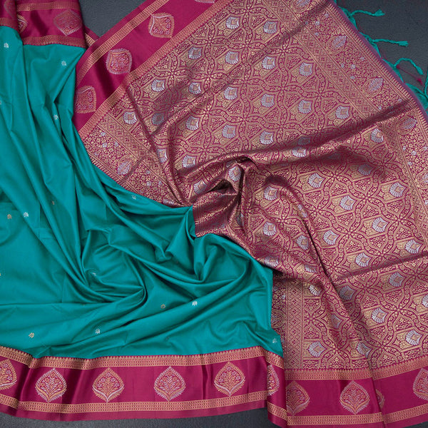 KSRTSR42073-5-Art-Silk-Jade-Green-Saree-With-Zari-Buttas-And-Zari-Border-crush