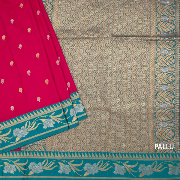 KSRTSR42075-3-Art-Silk-Rani-Pink-Saree-With-Zari-Buttas-And-Zari-Border-pallu