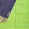 KSRTSR42097-4-Vaazhai-Naar-Ink-Blue-Saree-With-Thread-Buttas-And-Contrast-Pallu-blouse