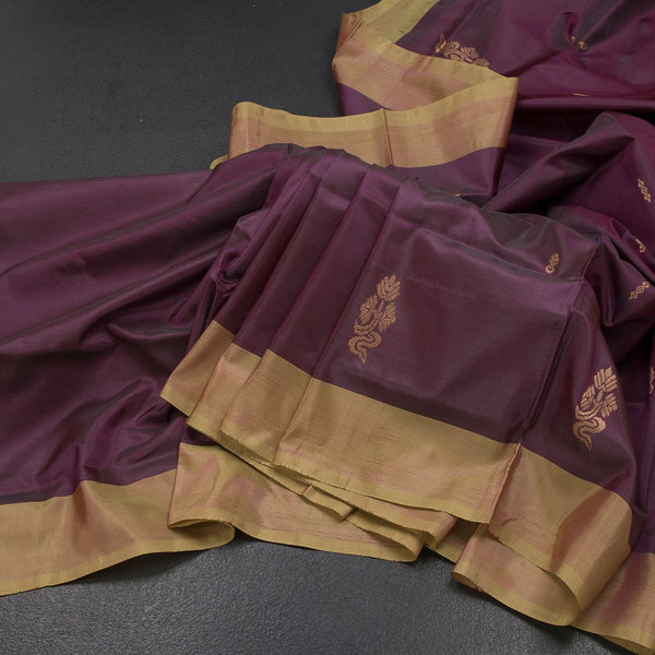 KSRTSR42098-Vaazhai-Naar-Wine-Colour-Saree-With-Thread-Buttas-And-Contrast-Pallu-02-main