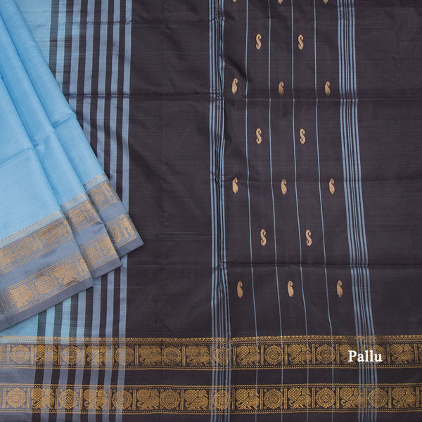 KSRTSR42099-3-Vaazhai-Naar-Light-Blue-Saree-With-Thread-Buttas-And-Contrast-Pallu-02-pallu