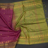 KSRTSR42100-5-Vaazhai-Naar-Dark-Pink-Saree-With-Thread-Buttas-And-Contrast-Pallu-02-crush