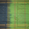 KSRTSR42101-2-Vaazhai-Naar-Grey-Saree-With-Thread-Buttas-And-Contrast-Pallu-03-full-veiw