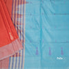 KSRTSR42102-3-Vaazhai-Naar-Reddish-Orange-Saree-With-Thread-Buttas-And-Contrast-Pallu-pallu