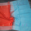 KSRTSR42102-5-Vaazhai-Naar-Reddish-Orange-Saree-With-Thread-Buttas-And-Contrast-Pallu-crush