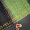 KSRTSR42105-1-Vaazhai-Naar-Black-Saree-With-Thread-Buttas-And-Contrast-Pallu-fold