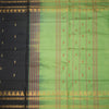 KSRTSR42105-2-Vaazhai-Naar-Black-Saree-With-Thread-Buttas-And-Contrast-Pallu-full-veiw