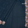 KSRTSR42113-4-Raw-Silk-Teal-Blue-Floral-Thread-Work-Saree-blouse