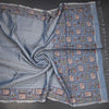 KSRTSR42115-5-Raw-Silk-Greyish-Blue-Zari-Checked-With-Thread-Work-Saree-crush