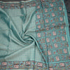 KSRTSR42116-5-Raw-Silk-Powder-Blue-Zari-Checked-With-Thread-Work-Saree-crush