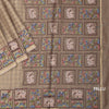 KSRTSR42117-3-Raw-Silk-Light-Golden-Brown-Zari-Checked-With-Thread-Work-Saree-pallu