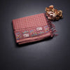 KSRTSR42118-1-Raw-Silk-Coral-Pink-Zari-Checked-With-Thread-Work-Saree-fold