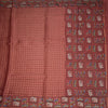 KSRTSR42118-2-Raw-Silk-Coral-Pink-Zari-Checked-With-Thread-Work-Saree-full-veiw