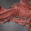 KSRTSR42118-Raw-Silk-Coral-Pink-Zari-Checked-With-Thread-Work-Saree-main