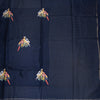 KSRTSR42123-2-Raw-Silk-Dark-Blue-Zari-With-Thread-Work-Saree-In-Birds-Design-full-veiw