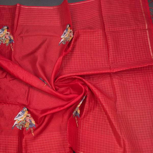 KSRTSR42124-5-Raw-Silk-Red-Zari-With-Thread-Work-Saree-In-Birds-Design-crush