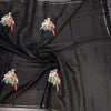 KSRTSR42125-5-Raw-Silk-Black-Zari-With-Thread-Work-Saree-In-Birds-Design-crush