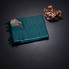 KSRTSR42127-1-Raw-Silk-Teal-Green-Zari-With-Thread-Work-Saree-In-Birds-Design-fold