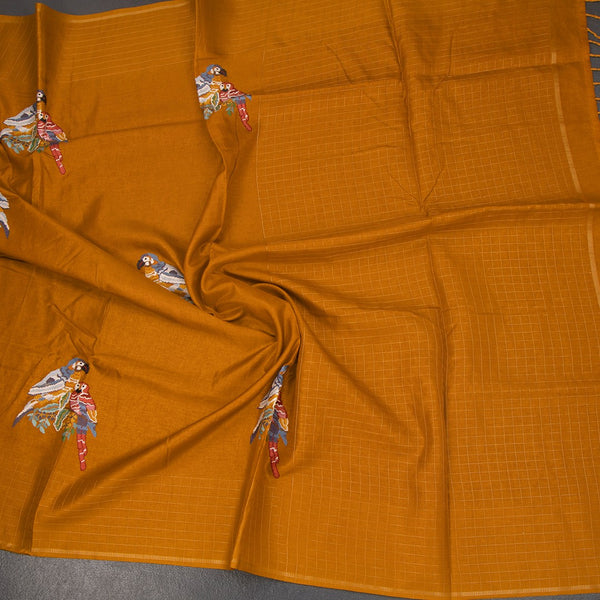 KSRTSR42128-5-Raw-Silk-Mustard-Yellow-Zari-With-Thread-Work-Saree-In-Birds-Design-crush