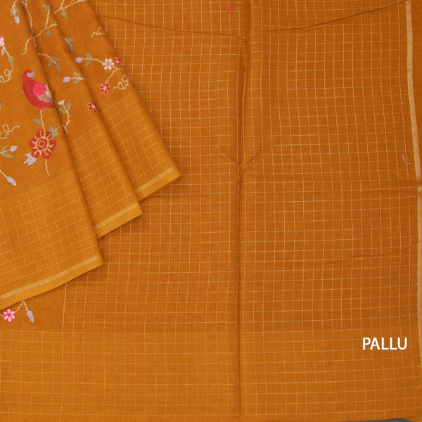 KSRTSR42129-3-Raw-Silk-Mustard-Yellow-Zari-With-Thread-Work-Saree-In-Birds-Design-02-pallu