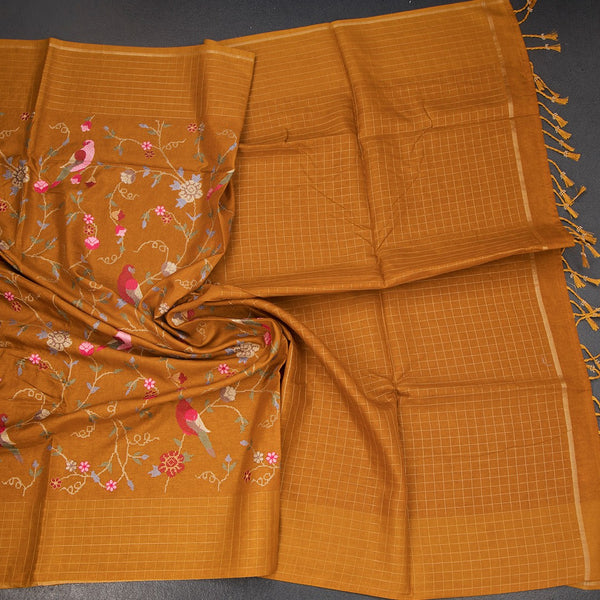 KSRTSR42129-5-Raw-Silk-Mustard-Yellow-Zari-With-Thread-Work-Saree-In-Birds-Design-02-crush