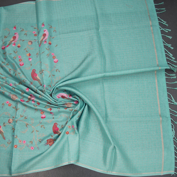 KSRTSR42133-5-Raw-Silk-Light-Blue-Zari-With-Thread-Work-Saree-In-Birds-Design-crush