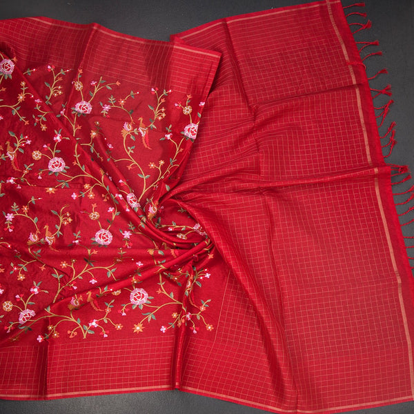 KSRTSR42135-5-Raw-Silk-Red-Zari-With-Thread-Work-Saree-In-Birds-Design-02-crush