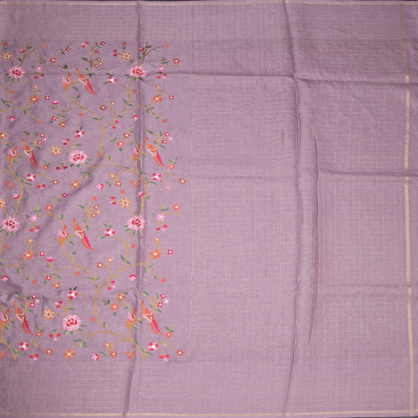 KSRTSR42137-2-Raw-Silk-Lavender-Zari-With-Thread-Work-Saree-In-Birds-Design-full-veiw